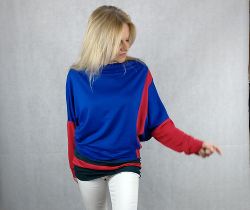 Volná mikina - vel. L/XL — foto 1