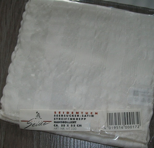 ŠÁTEK 55x55 cm, SEERSUCKER — foto 1