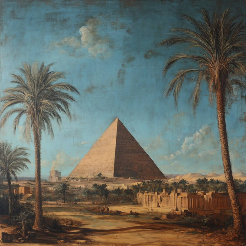 Egypt - země - vintage (č.267)