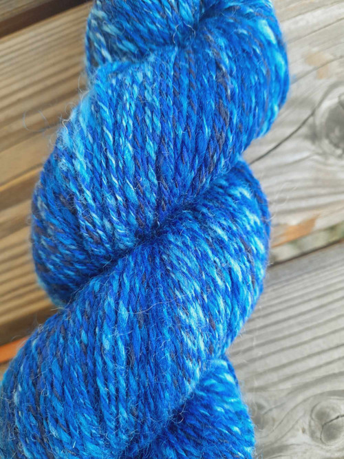 Ručně předená příze, vlna a merino.