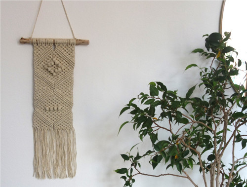 Macramé na zeď