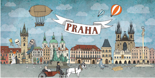Pohled DL - Staromák - panorama