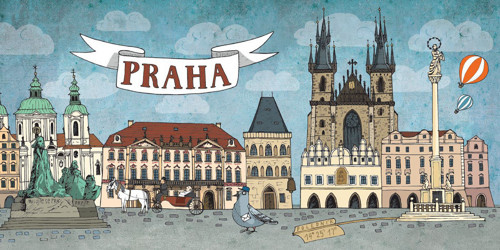 Pohled DL - Staromák - Týn
