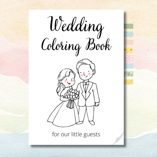 Wedding Coloring Book - PDF — foto 1