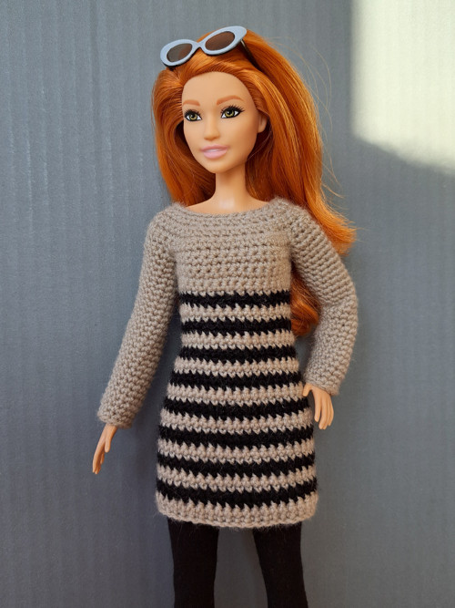 Savannah Stripe - svetřík pro Barbie