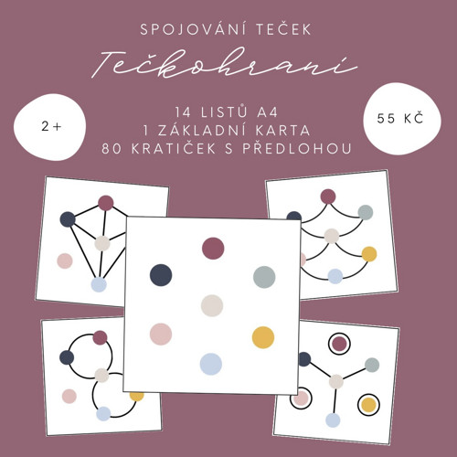 TEČKOHRANÍ - spojování teček (PDF - tisk)