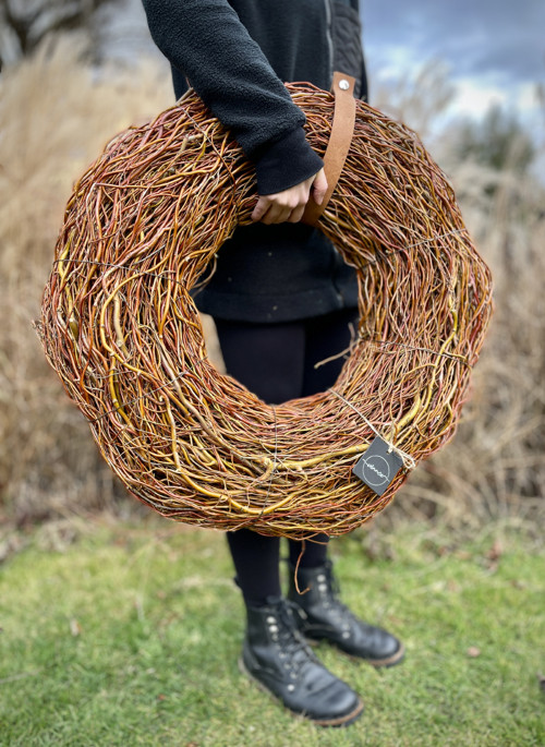 Velký vrbový věnec 65 cm — foto 1