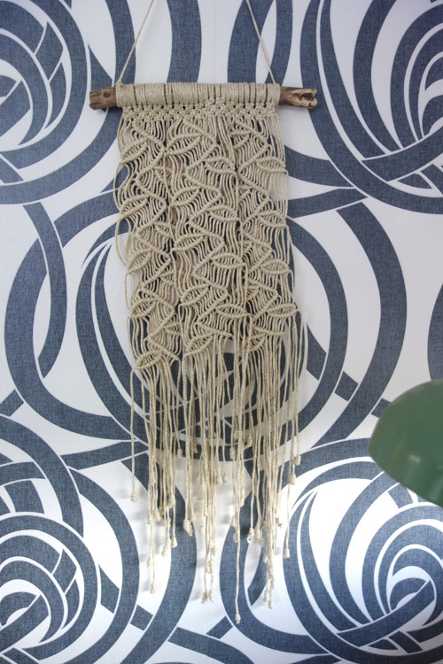 Macramé na zeď