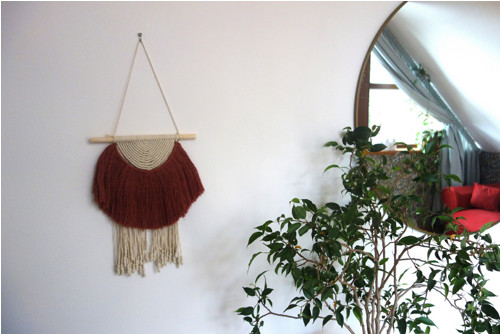 Macramé na zeď