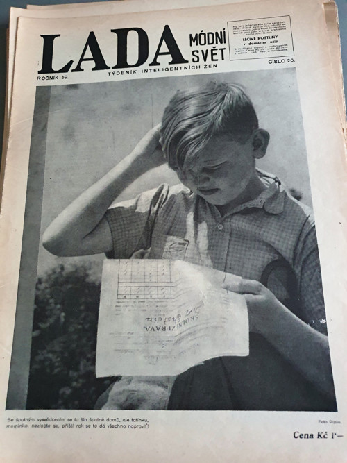 Lada Módní svět č. 26 rok 1937