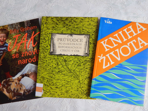 3x BIBLICKÁ kniha - křesťan. literatura - VŠE NOVÉ