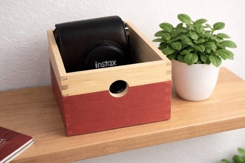FOOOF červená - úložný box bez víka