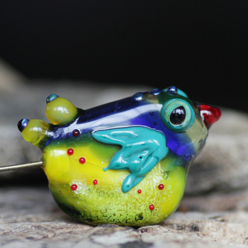 Vinutý ptáček - brož