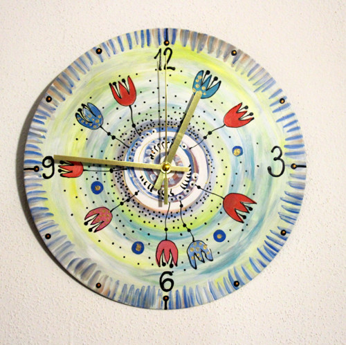 Malované LP hodiny