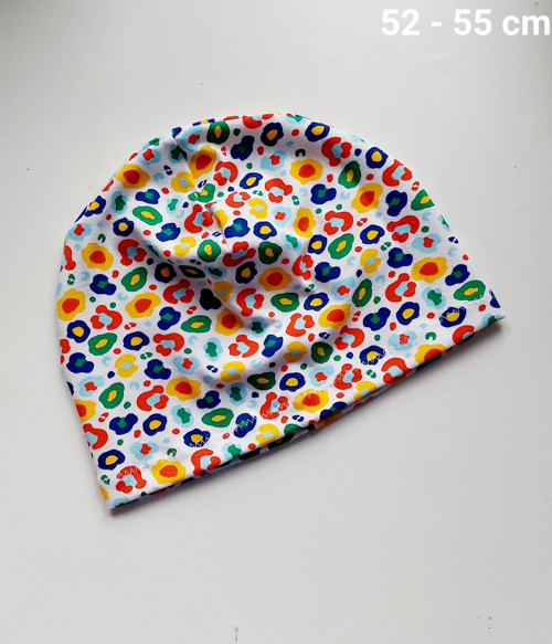 Barevná čepička 52 - 55 cm