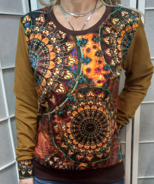 MIKINA Okrova mandala