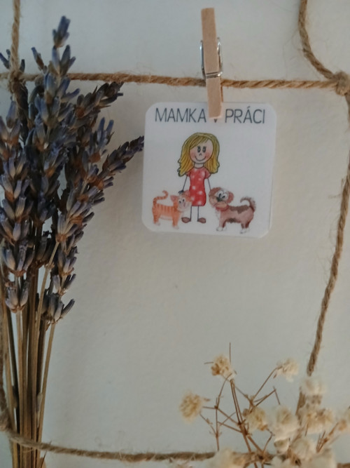 Mamka v práci — foto 1