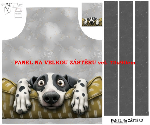 Panel na zástěru bavlna