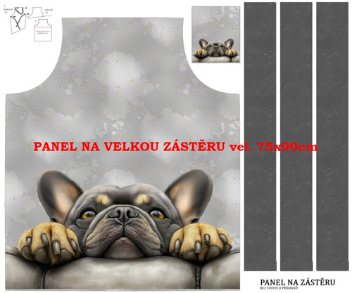 Panel na zástěru bavlna