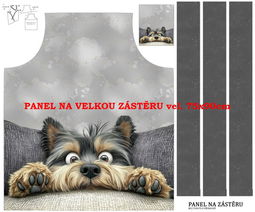 Panel na zástěru bavlna