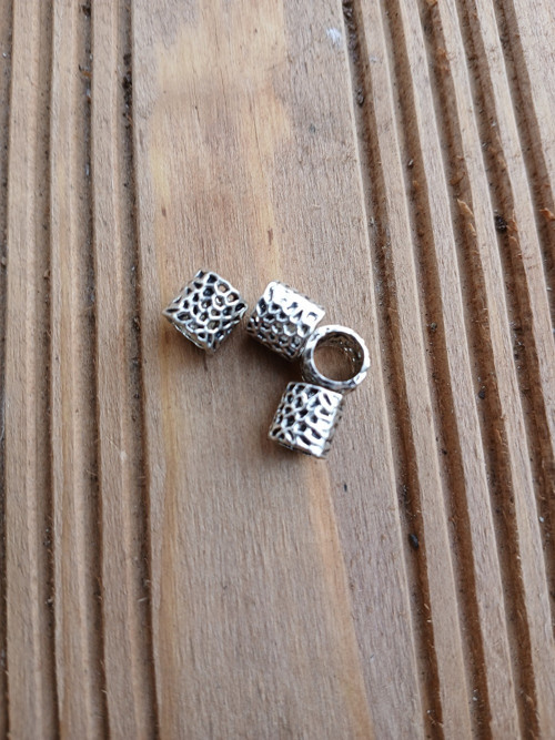Korálek kovový 10 mm