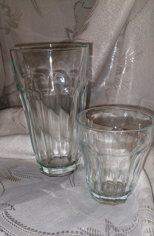 2×sklenice