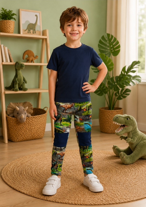 Legíny - dinosauři, s oděru odolnými koleny