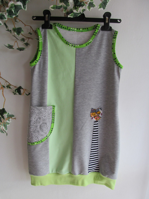 TUNIKA- ŠAT.SUKNĚ poslední 128-134
