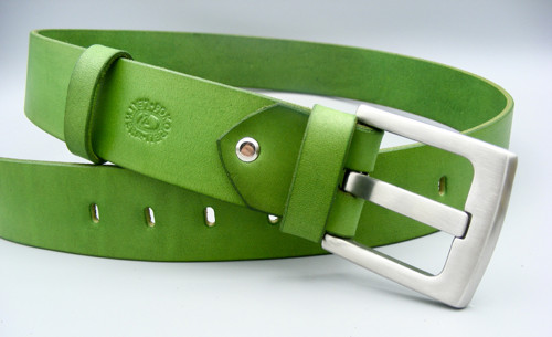 Opasek Green Massive nerez, šíře 4cm.