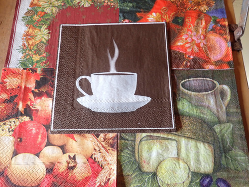 Ubrousky na decoupage - vánoční sada