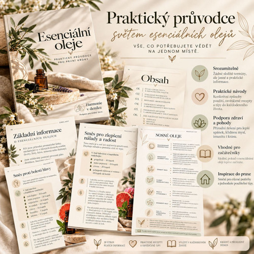 Esenciální oleje | Průvodce a recepty PDF