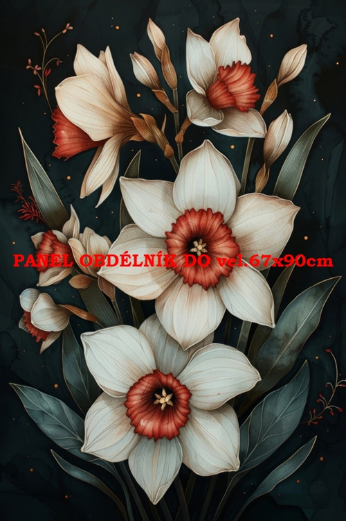 Bavlněný panel 17x25 cm - skladem — foto 1