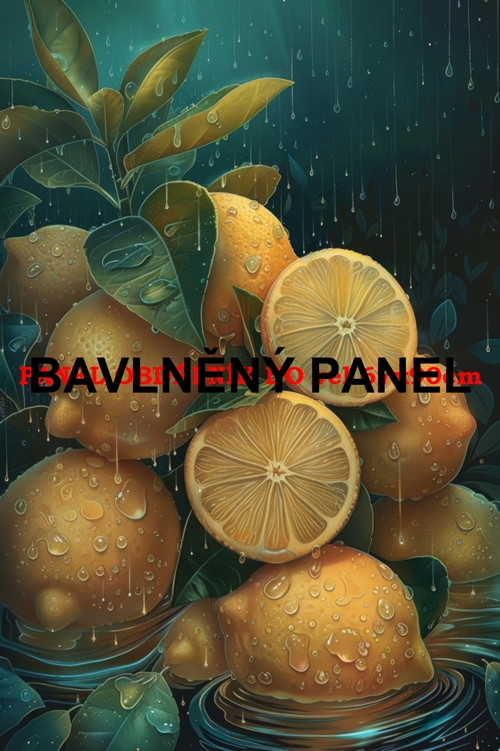 Bavlněný panel 17x25 cm - skladem — foto 1