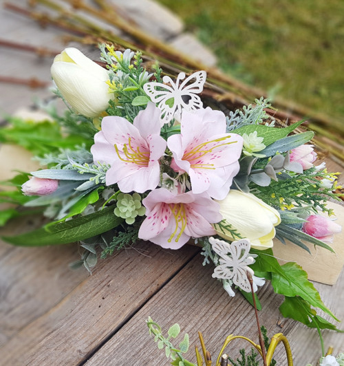 Něžná dekorace na položení — foto 1