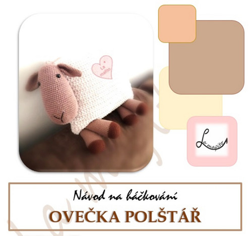 Polštář ovečka -návod-