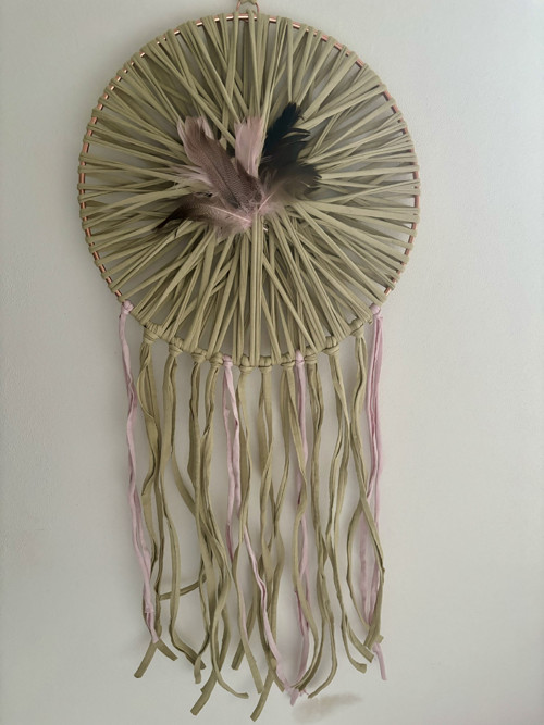 Macramé lapač snů - 3ox77Cm