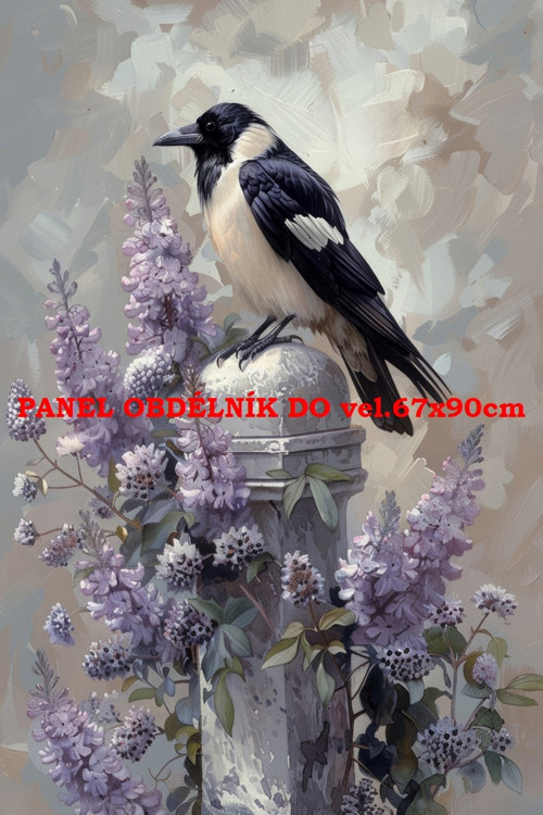 Bavlněný panel 17x25 cm skladem — foto 1
