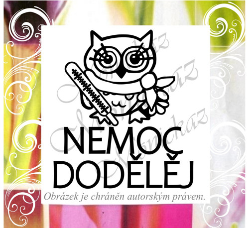 Nemoc, dodělej 2113. Razítko. — foto 1
