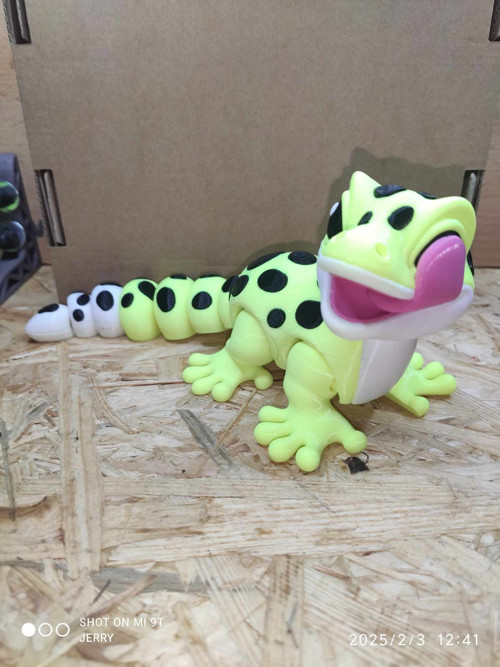 Leopardí Gekon s jazykem