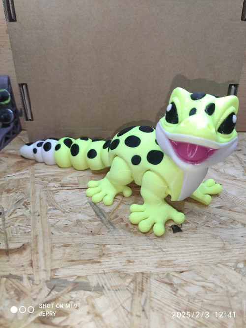 Leopardí Gekon bez jazyku