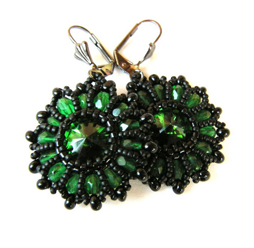 Dark moss green