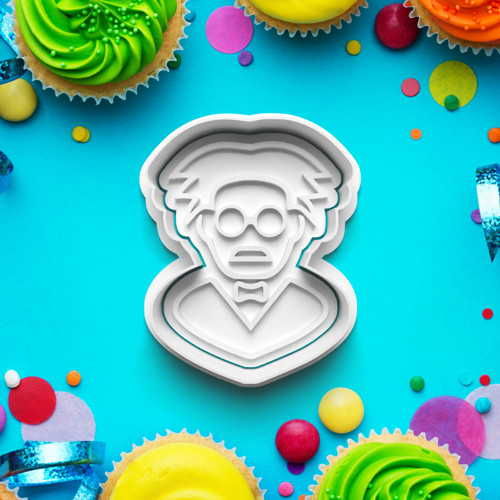 Einstein – Vykrajovátko s razítkem