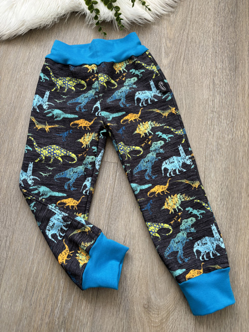 Softshellové kalhoty Basic - Dino, vel. 98/104