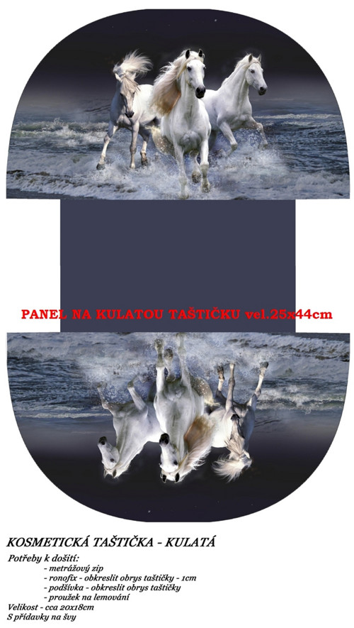 Panel na taštičku bavlna