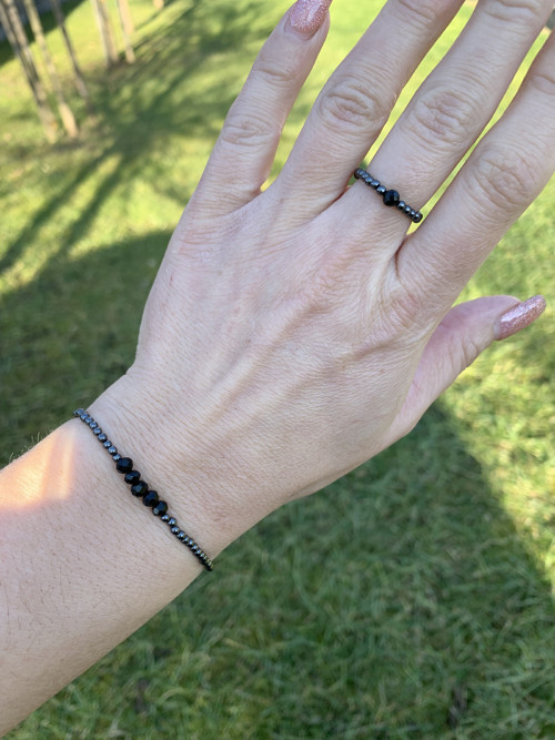 Sada přírodní Hematit, Spinel — foto 1