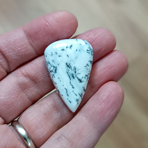 Dendritický opál, ID 4665, 31x21 mm - výprodej