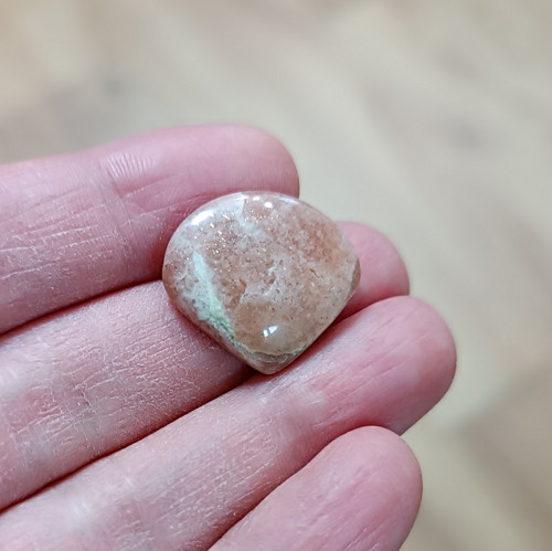 Sluneční kámen, ID 4683, 19x21 mm - výprodej