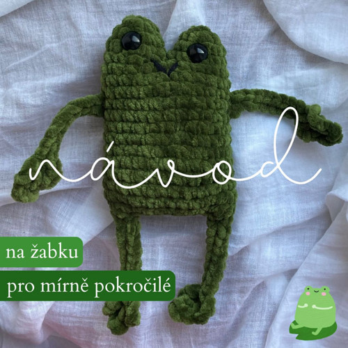 Návod na háčkovanou žabku