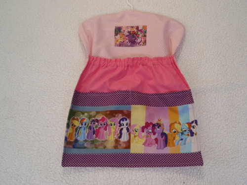 Kapsář na ramínko do školky My Little Pony