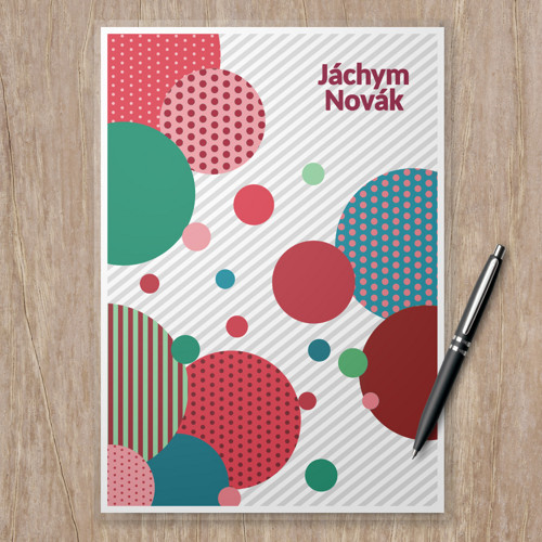 Linajková podložka Geometry1 kolečka A4